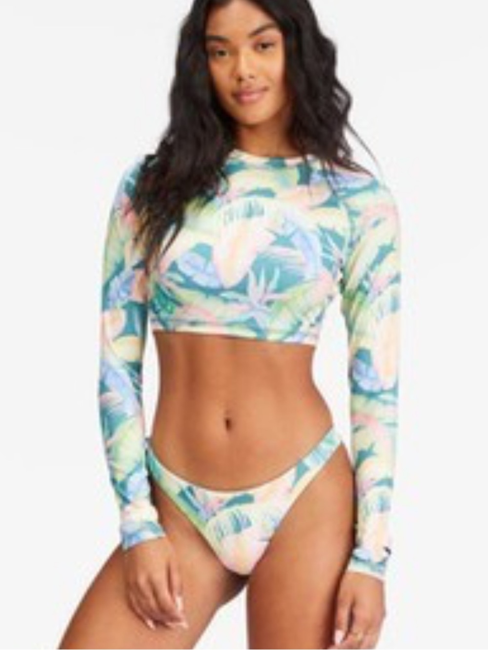 Billabong rides and tides 3 piece bikini small